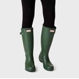 Hunter Green Women's Winter & Rain Boots